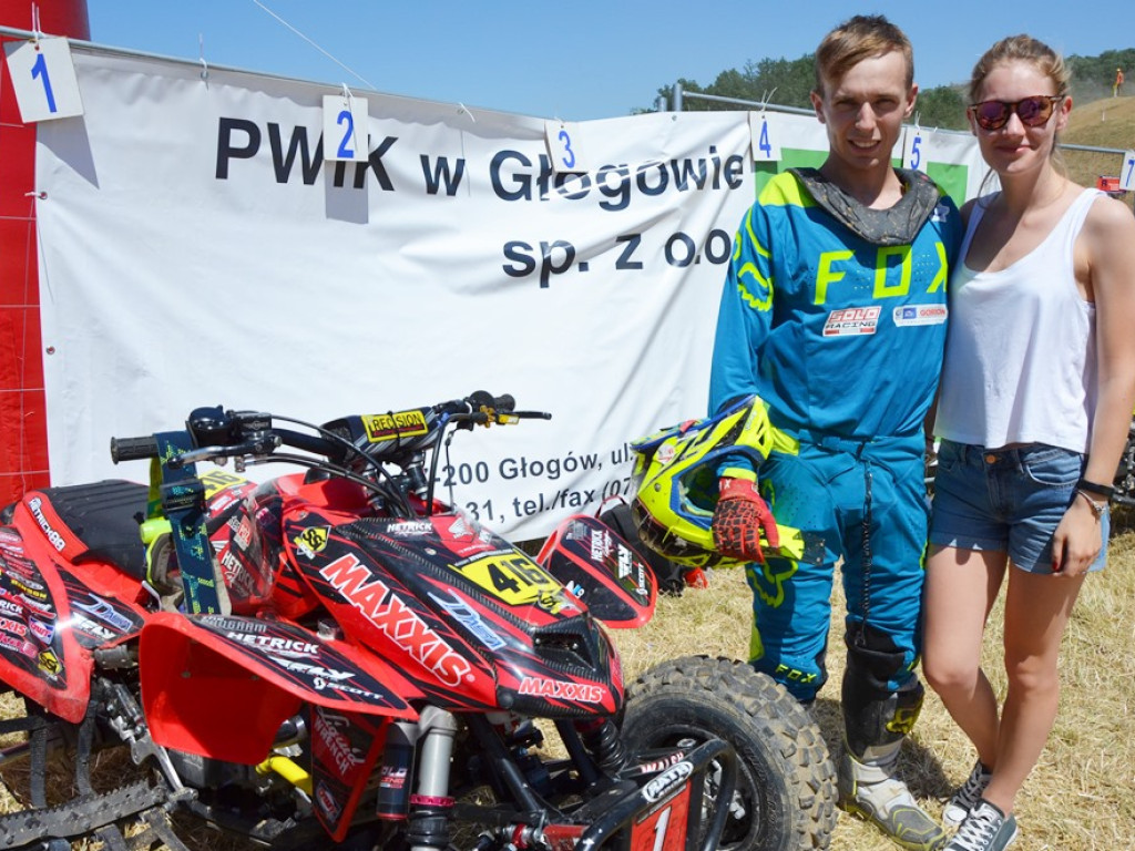 Mistrzostwa Polski w quadach padły łupem wielkiego talentu - Roman Gwiazda triumfuje w Głogowie