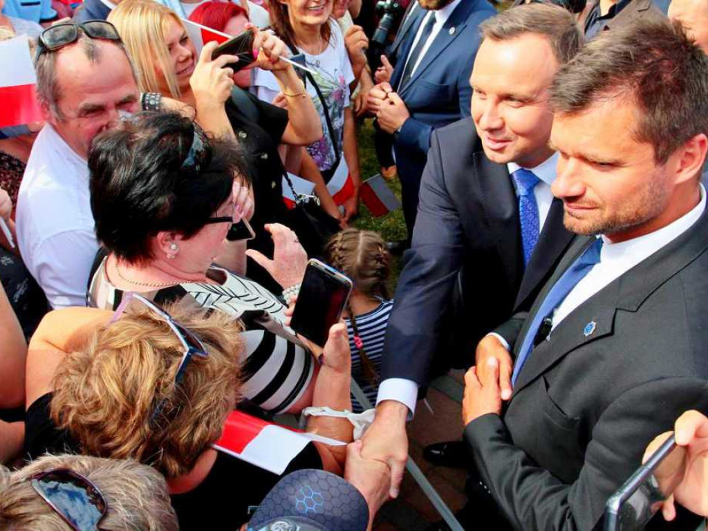 Polowanie na selfie z Prezydentem Andrzejem Dudą