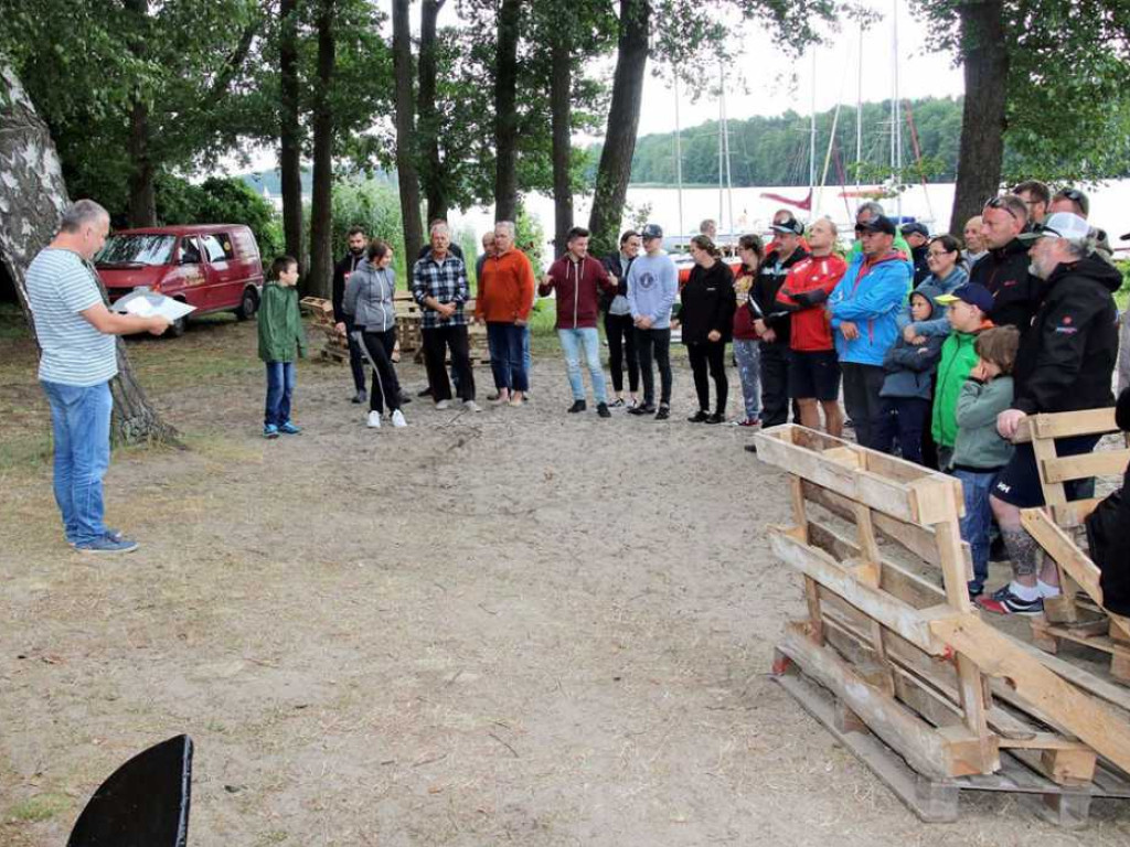 Wiatr był dobry, więc regaty na Jeziorze Sławskim się udały