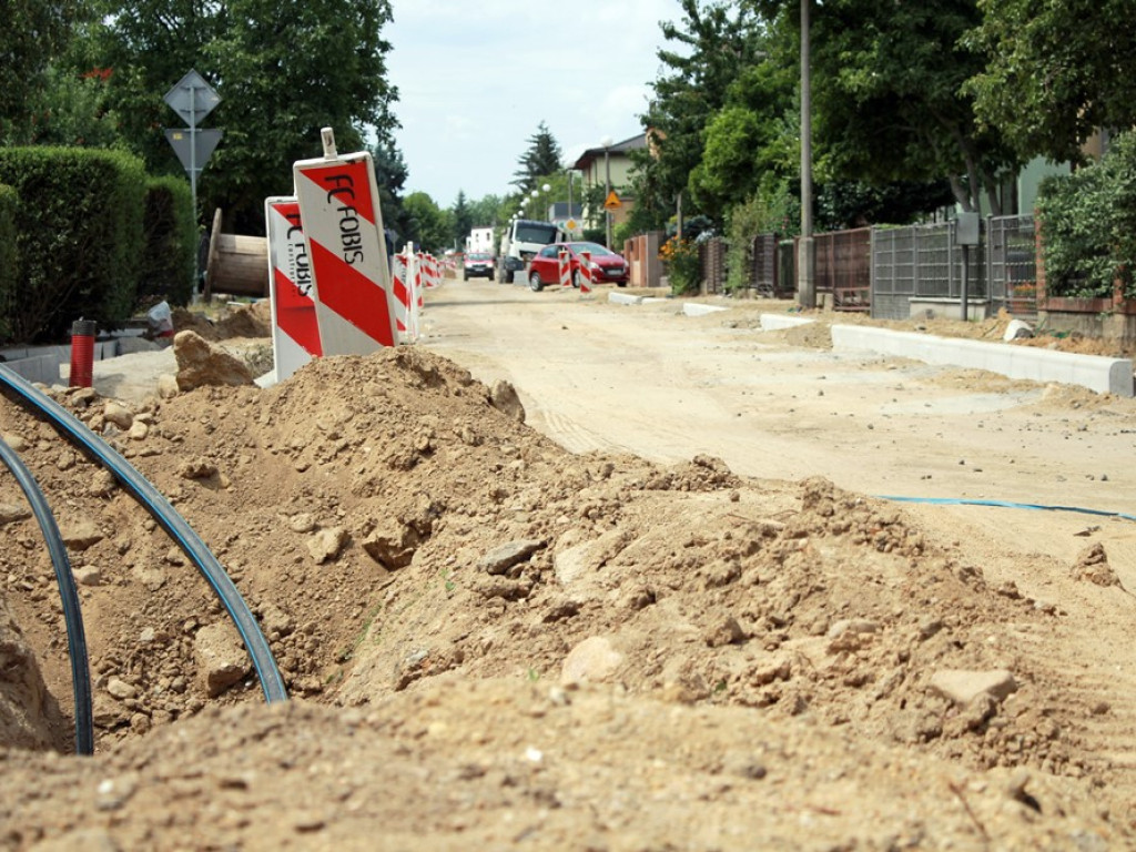 Ulica Reja w remoncie, ale prace mogą potrwać dłużej niż zakładano