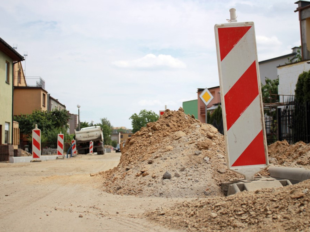 Ulica Reja w remoncie, ale prace mogą potrwać dłużej niż zakładano