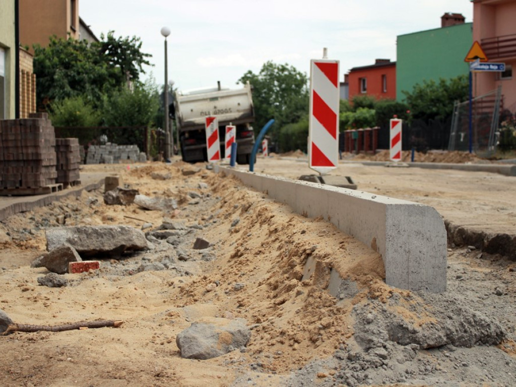 Ulica Reja w remoncie, ale prace mogą potrwać dłużej niż zakładano