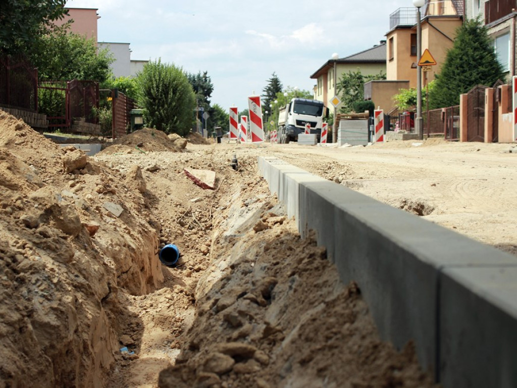 Ulica Reja w remoncie, ale prace mogą potrwać dłużej niż zakładano