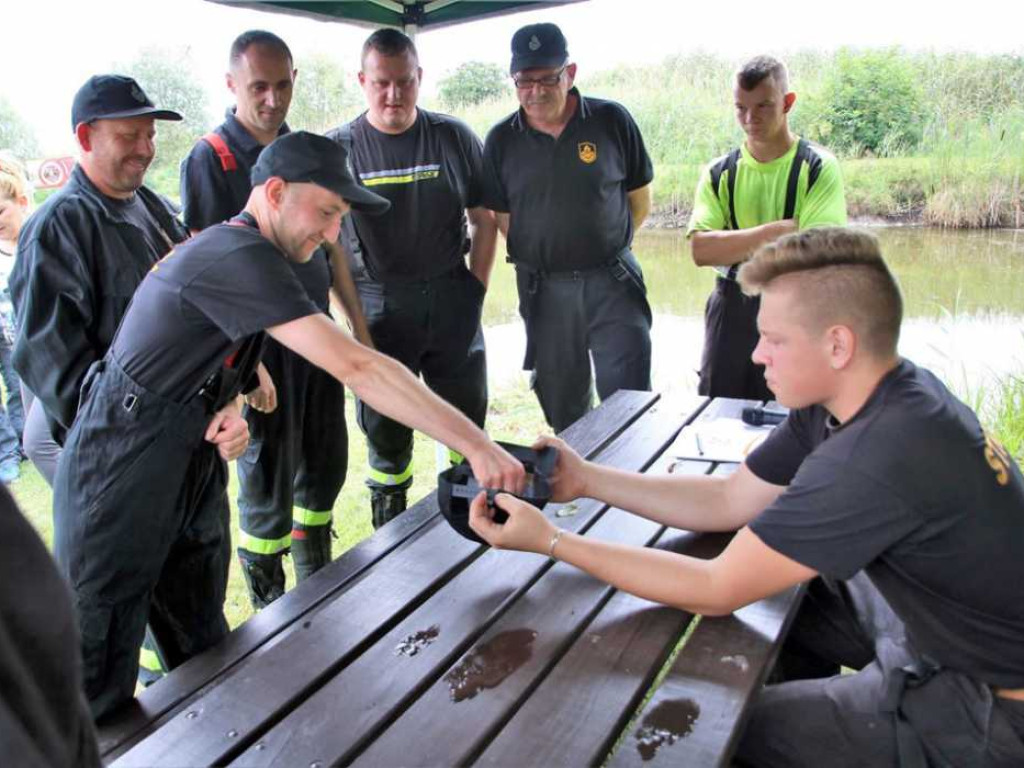 Zmagania strażaków z trzech powiatów. Była to dobra zabawa, ale też świetny trening