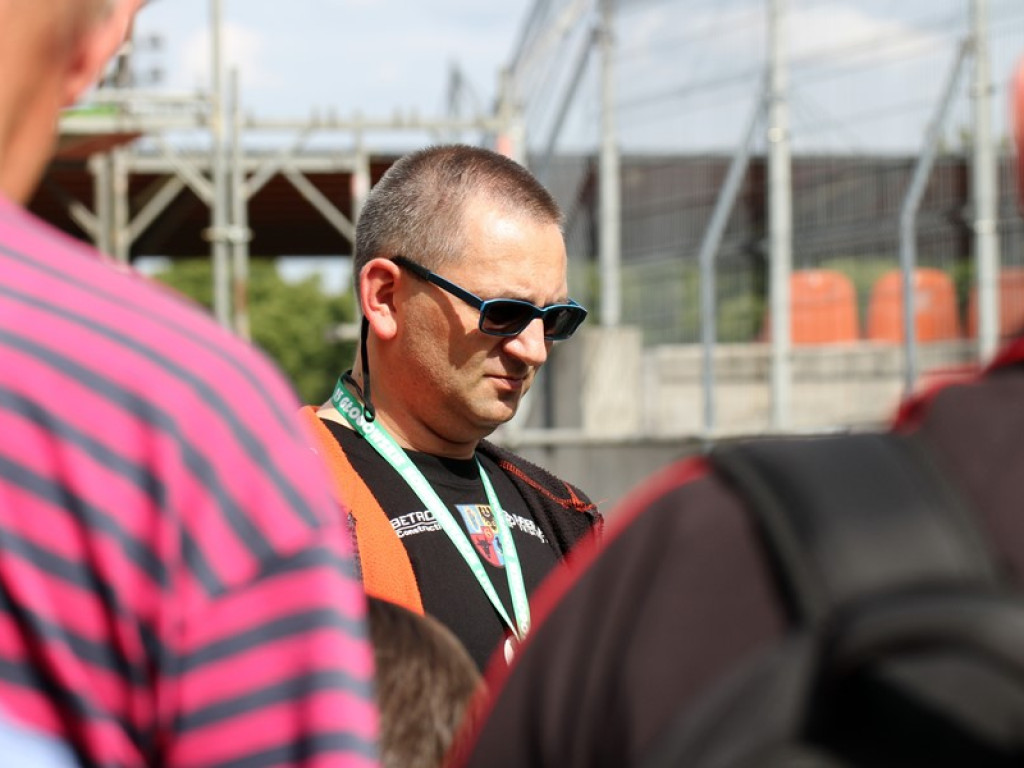 Spotkali się z legendami Chrobrego Głogów i zagrali mecz na stadionie