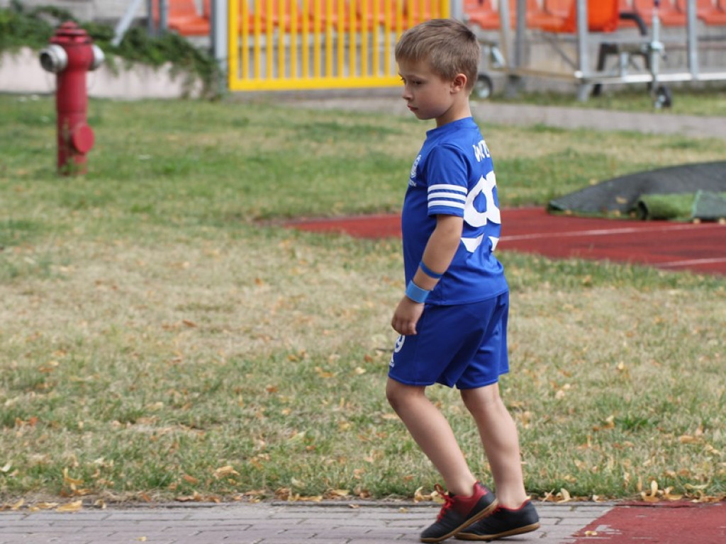 Spotkali się z legendami Chrobrego Głogów i zagrali mecz na stadionie
