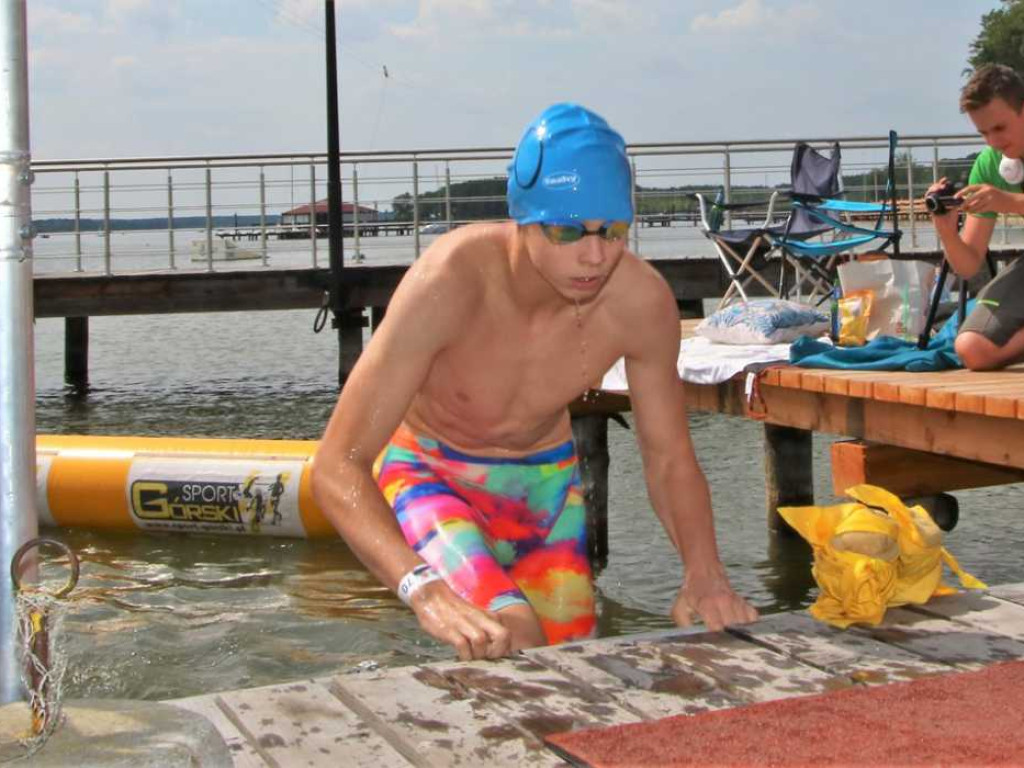 Pierwszy dzień triathlonu w Sławie za nami. Na starcie stanęły dzieci