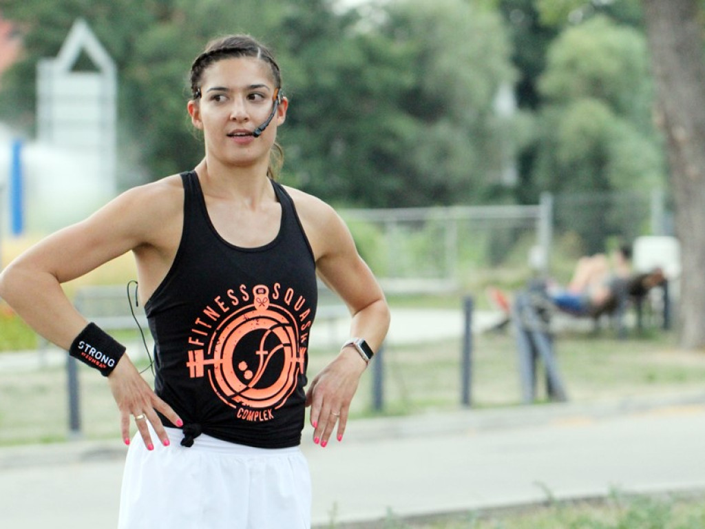 Otwarty trening ambasadorki Ewy Chodakowskiej ściągnął na marinę nie tylko kobiety