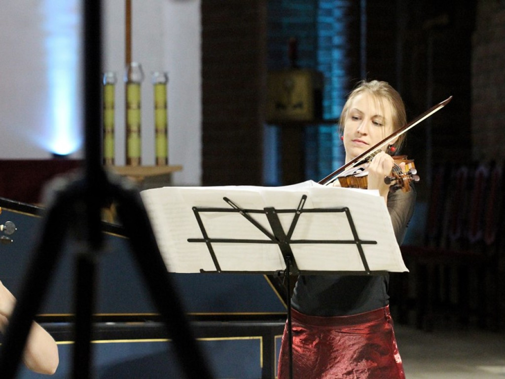 Koncert muzyki barokowej w głogowskiej kolegiacie. Chętnych nie brakowało