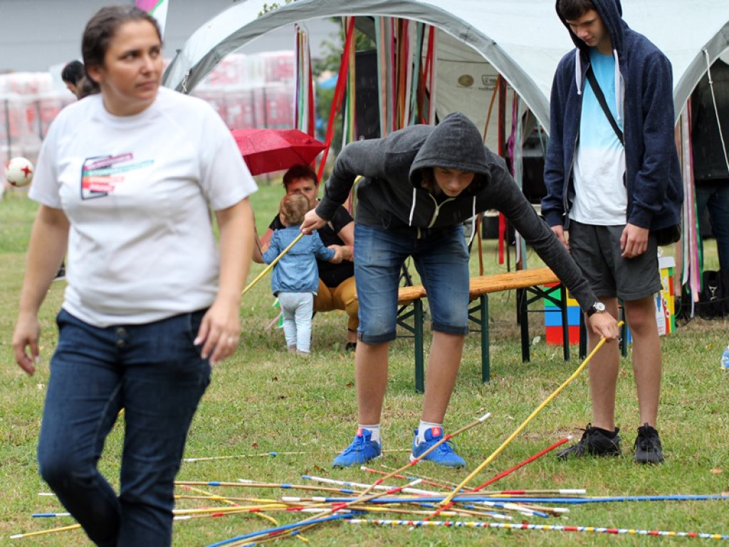 Wakacyjna Strefa Animacji - na dzieci czekało wiele atrakcji. Była to świetna zabawa!