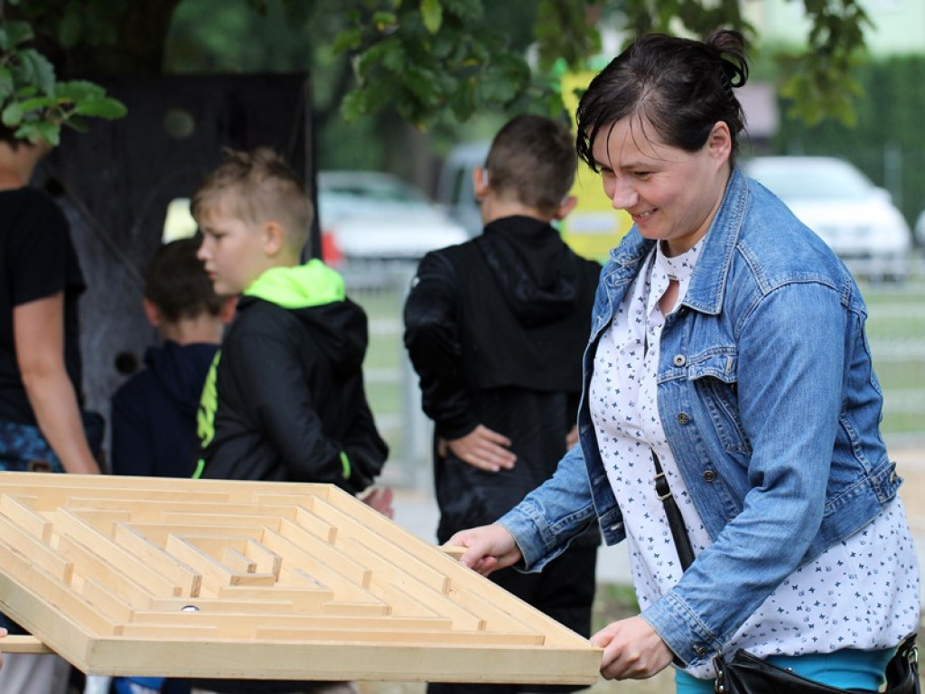 Wakacyjna Strefa Animacji - na dzieci czekało wiele atrakcji. Była to świetna zabawa!