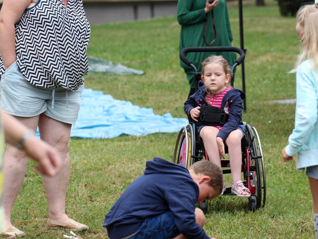 Wakacyjna Strefa Animacji - na dzieci czekało wiele atrakcji. Była to świetna zabawa!