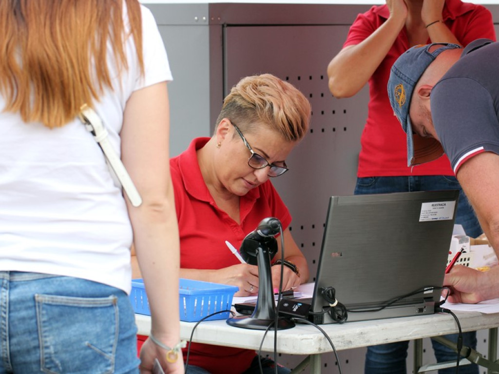 Zbiórka krwi na marinie. Chętnych do pomocy nie brakowało