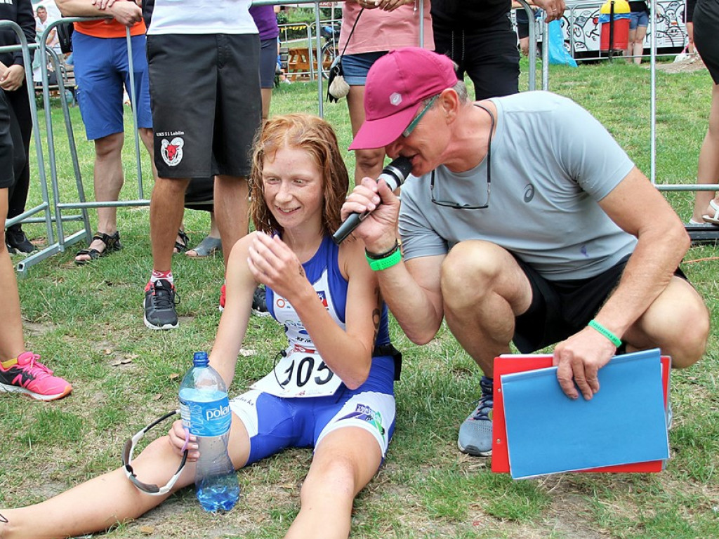 W Sławie wyłoniono mistrzów triathlonu w kategoriach młodzik oraz junior młodszy