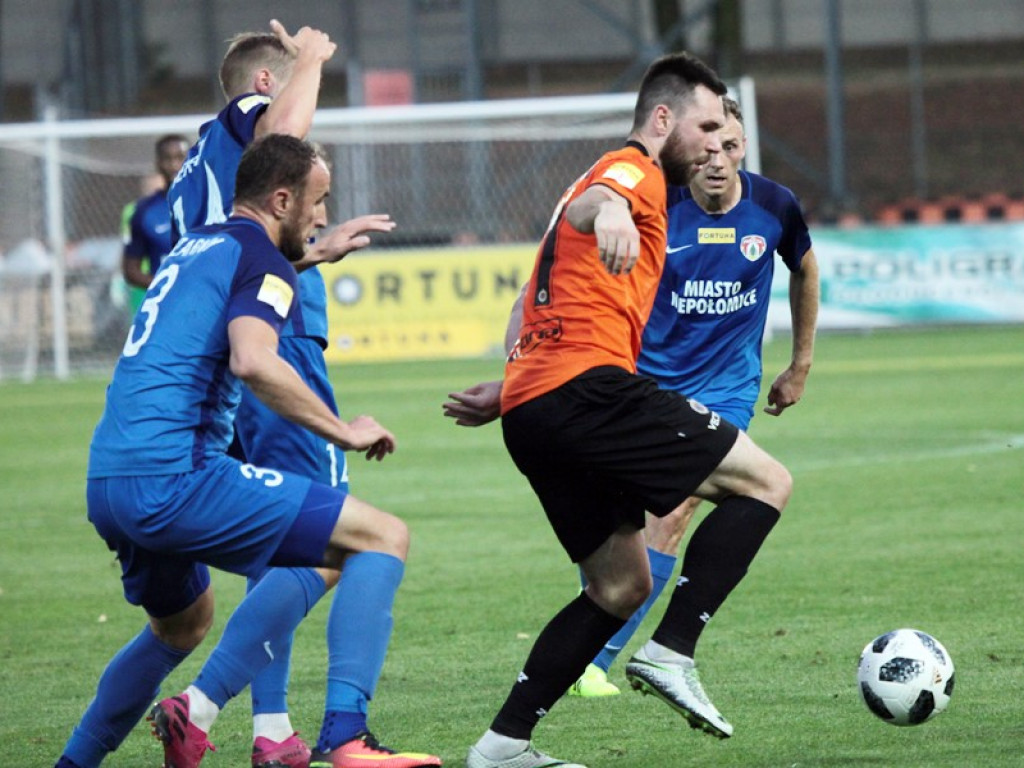 Chrobry Głogów znów rozczarował. Czwarta porażka z rzędu w lidze