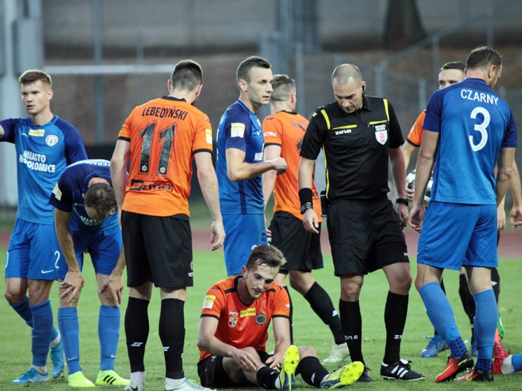 Chrobry Głogów znów rozczarował. Czwarta porażka z rzędu w lidze