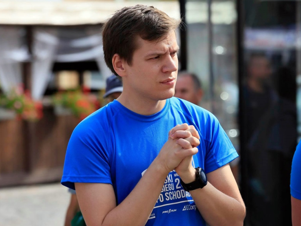 Najszybszy na szczycie wieży był Adrian Bednarski