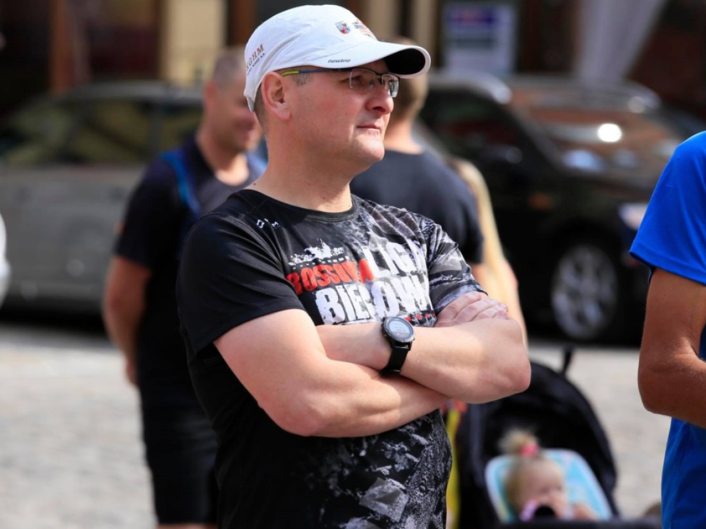 Najszybszy na szczycie wieży był Adrian Bednarski