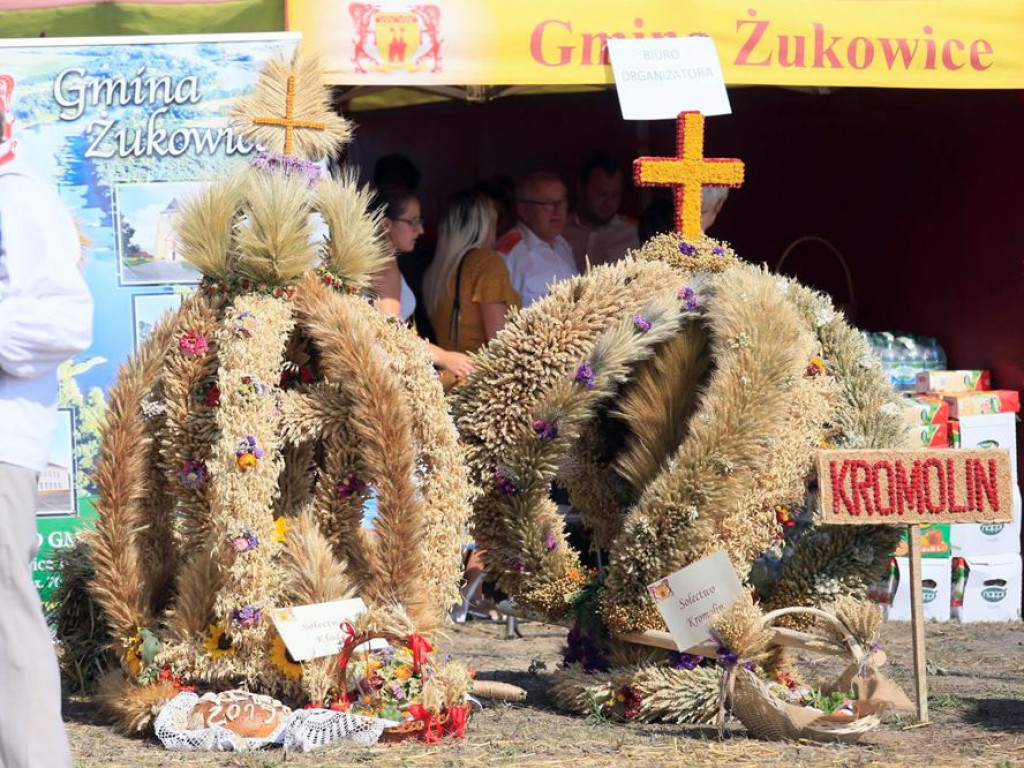 Gminne dożynki w Bukwicy. Jest barwnie i kolorowo
