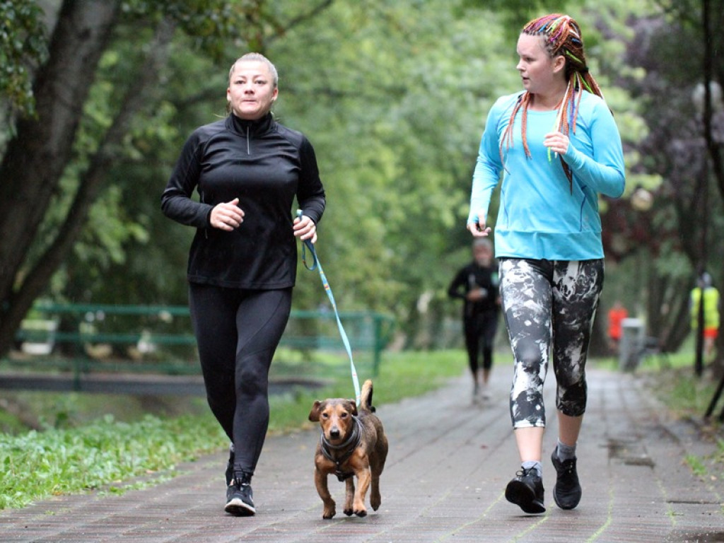 To był ich setny bieg w parku! I pogoda nie była im straszna