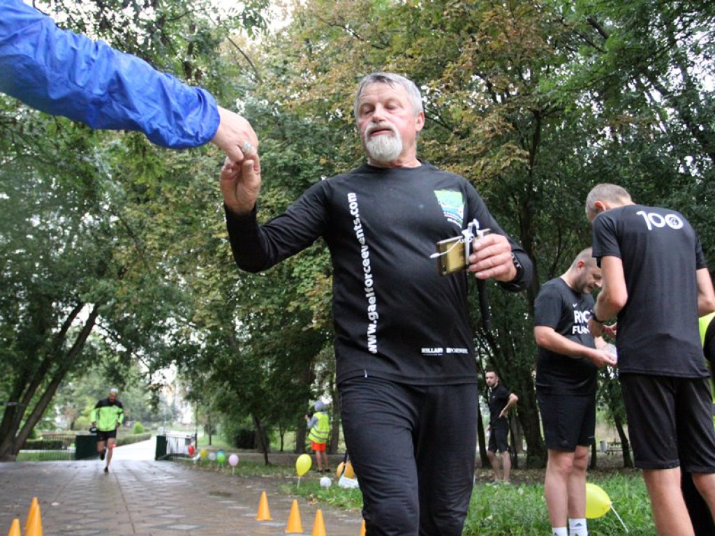 To był ich setny bieg w parku! I pogoda nie była im straszna