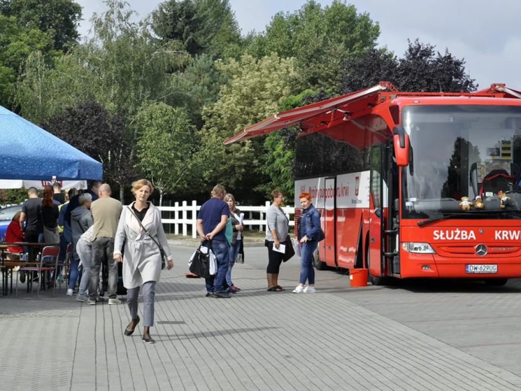 Oddawali krew a później mogli zjeść pizzę i pobawić się z dziećmi