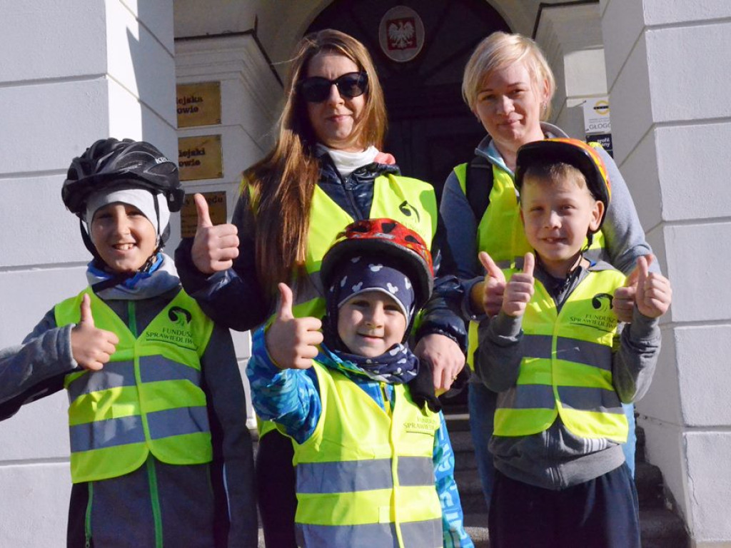Około 200 uczestników szkolnego rajdu z Głogowa do Kulowa