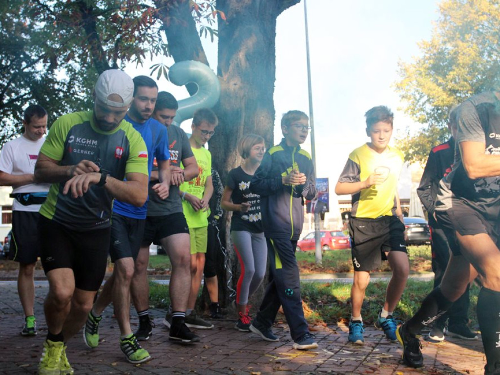 Drugie urodziny Parkrunu Głogów! W parku nad strumykiem pobiegły całe rodziny