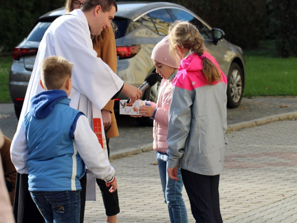 Psy, koty, chomiki, świnki morskie i inne na błogosławieństwie