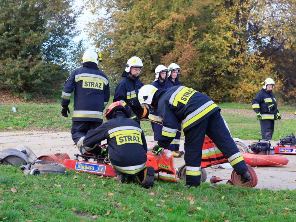 W Głogowie trwają ćwiczenia wojewódzkie strażaków z państwowych i ochotniczych straży pożarnych