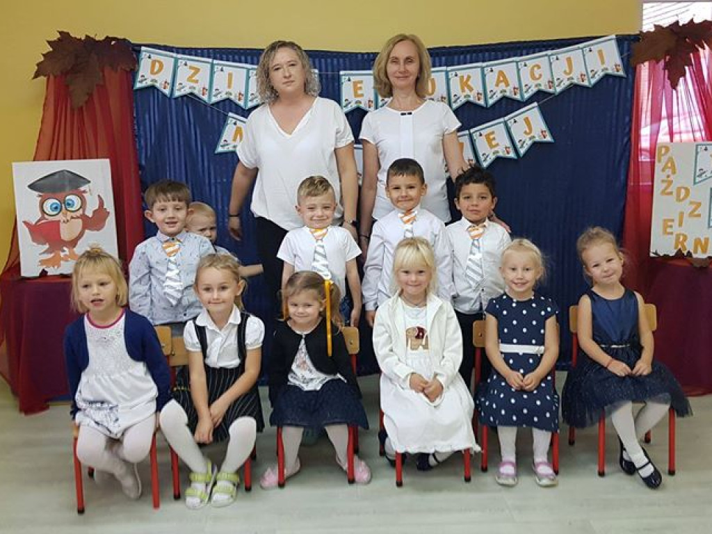 Zwinne Wiewiórki i Mądre Sówki wystąpiły z okazji Dnia Edukacji Narodowej w Chociemyśli