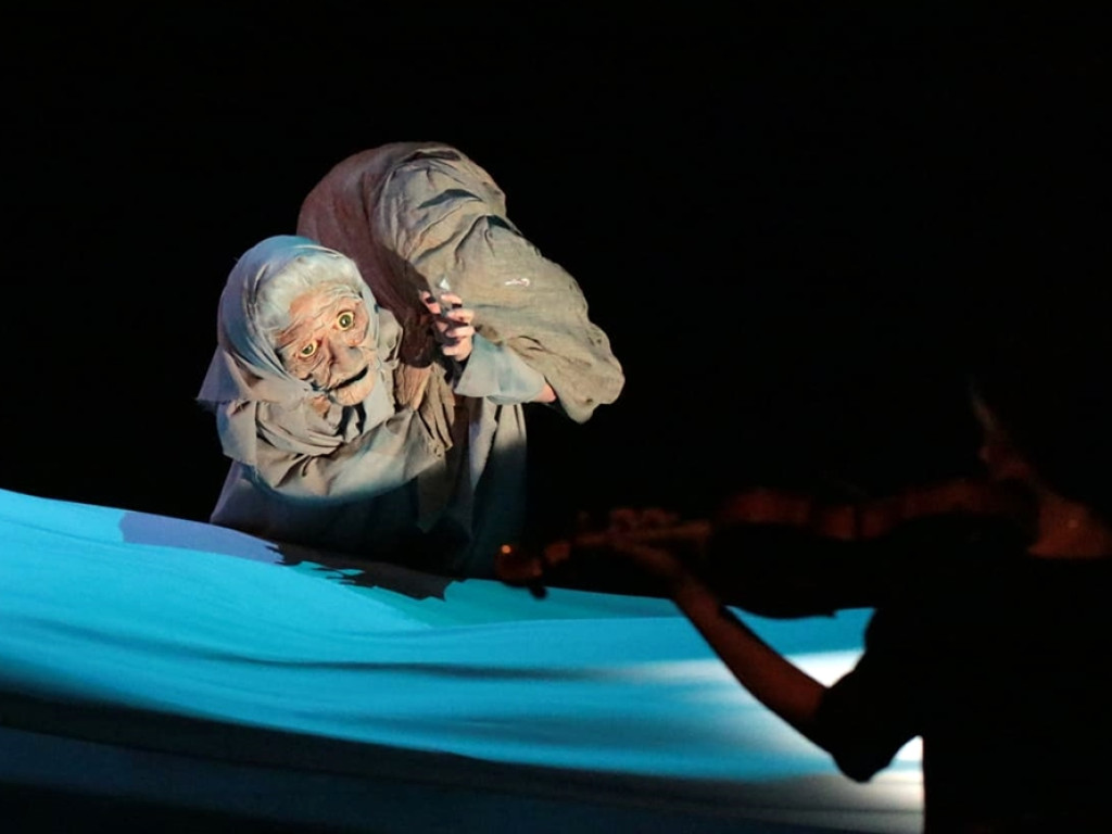 Trzy ćwierci do śmierci - spektakl Teatru Polskiego zapełnił salę