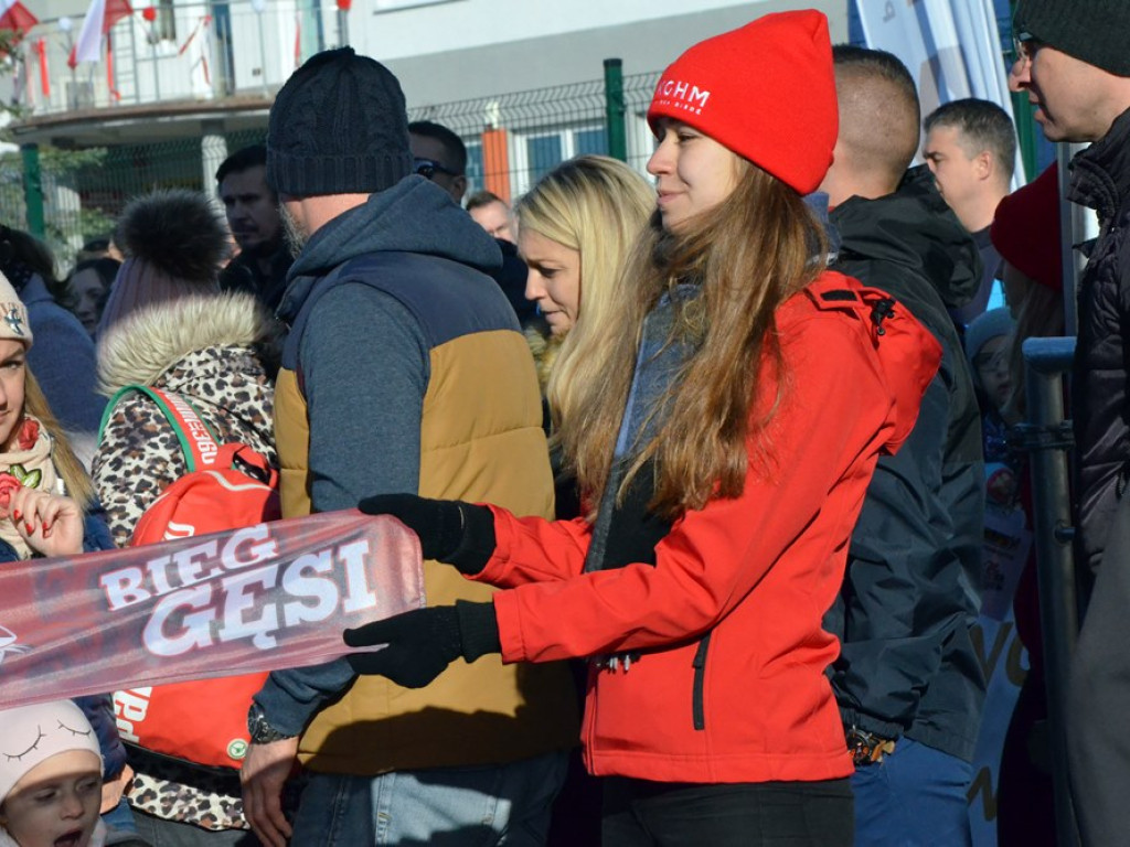 Święto Niepodległości na sportowo! Bieg Gęsi kończy Crossową Ligę Biegową
