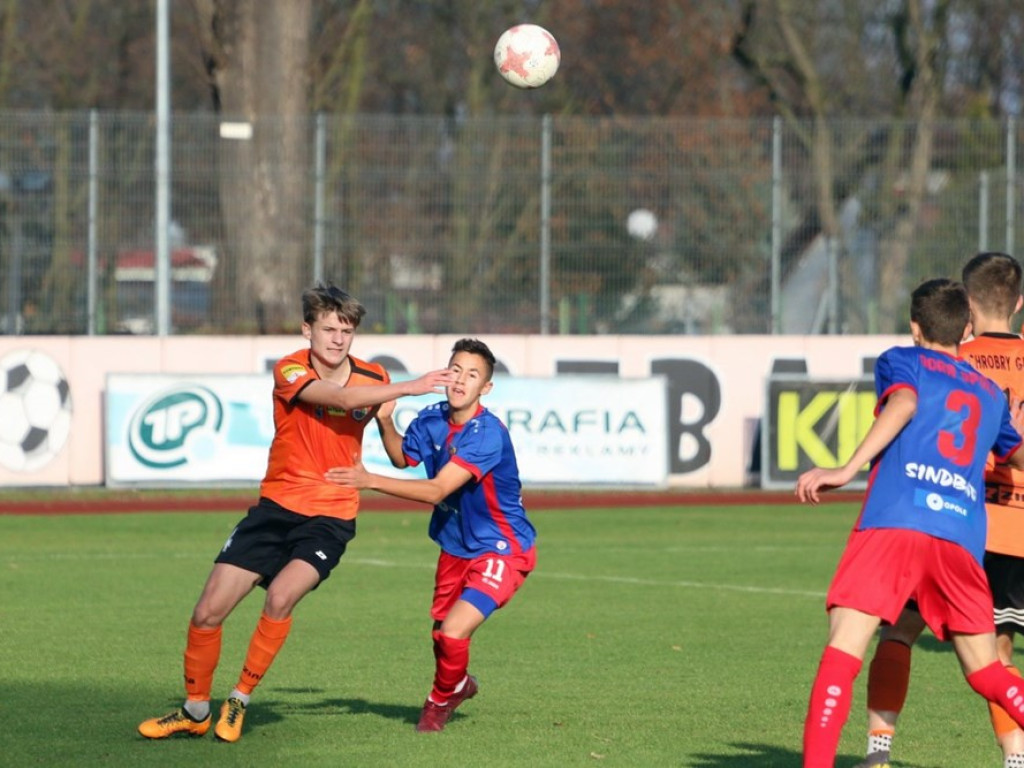 Chrobry U-17 przegrał pierwszy mecz o awans do CLJ
