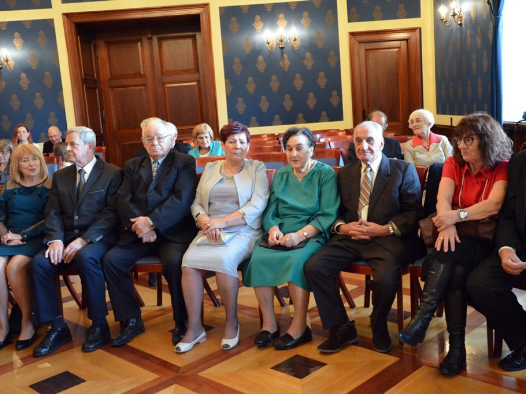 Razem od 50 lat! Piękny jubileusz w głogowskim ratuszu