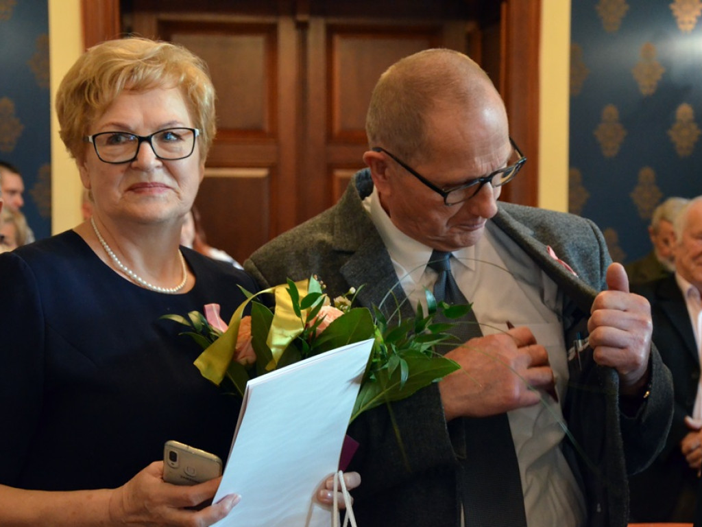 Razem od 50 lat! Piękny jubileusz w głogowskim ratuszu