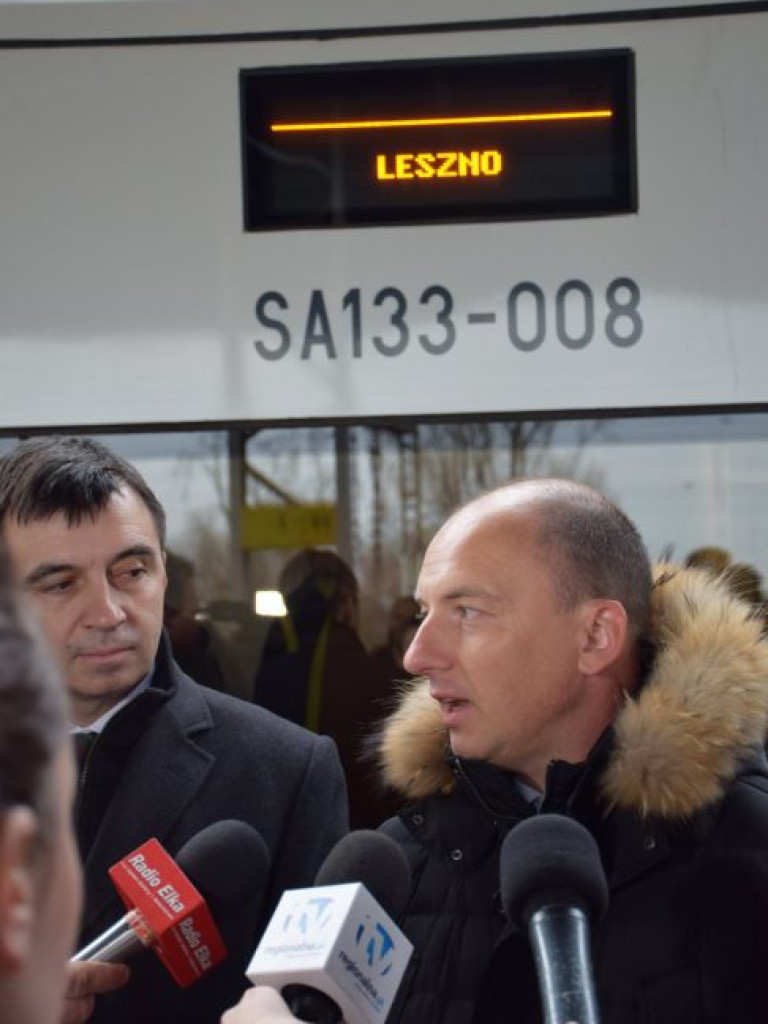 Dziś uroczyście odjechał pierwszy pociąg z Głogowa do Leszna. Regularne połączenia od 15 grudnia