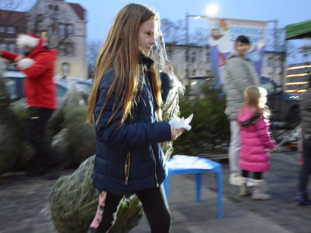 Święty Mikołaj w MultiBox Głogów rozdał setki prezentów i choinek. Świetna zabawa dla całych rodzin