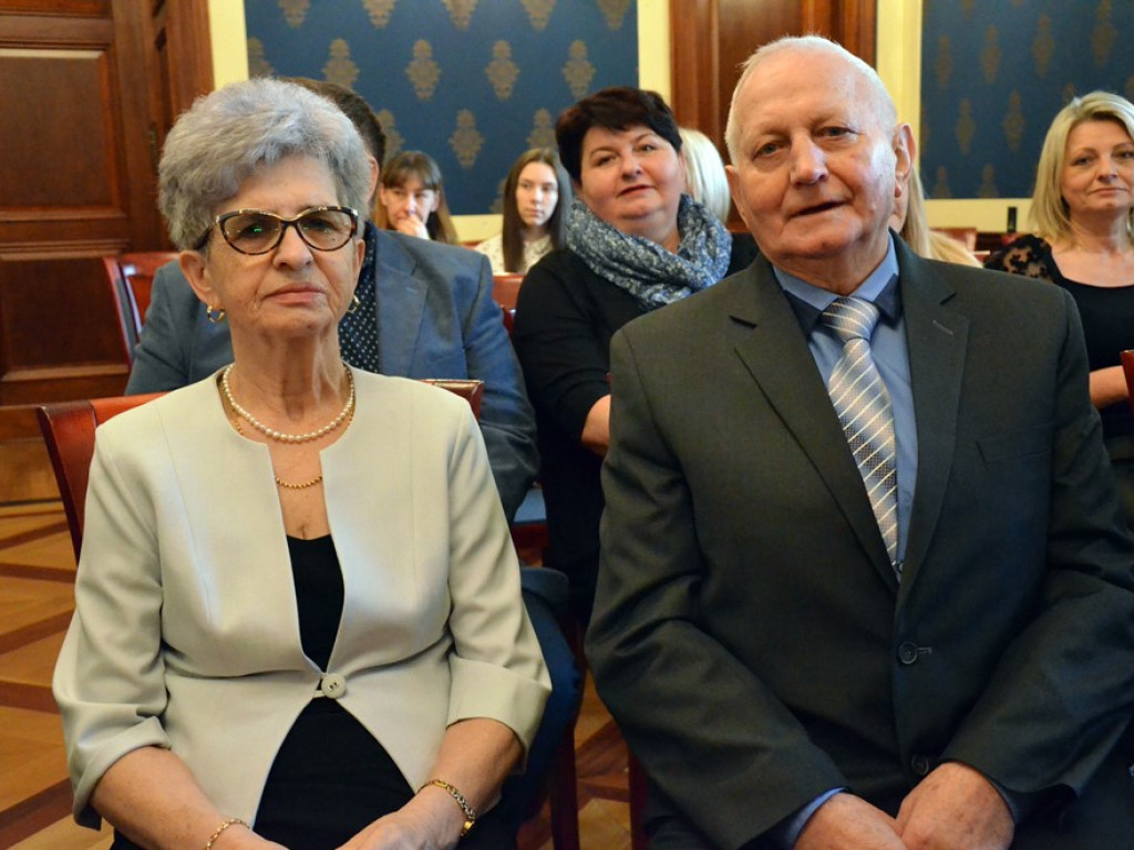 50 lat w miłości i wierności. Złote Gody w miejskim ratuszu