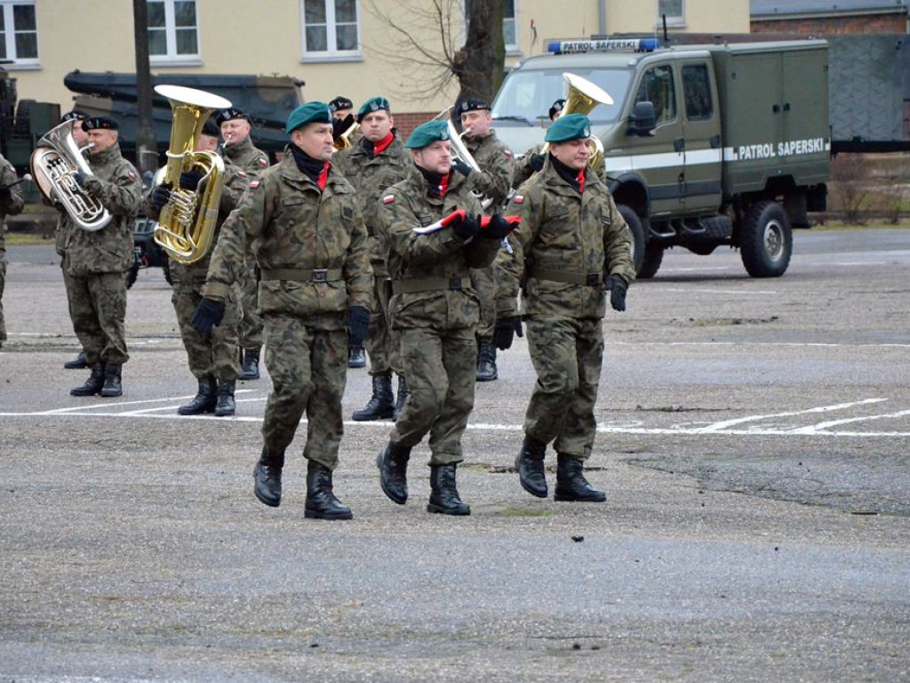 Nowy dowódca 4 Głogowskiego Batalionu Inżynieryjnego. Ppłk Krzysztof Jaroszek rozpoczyna pracę