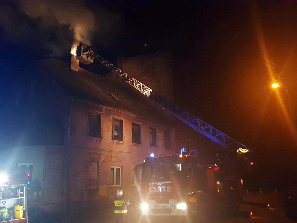 Paliła się sadza w kominie. Mieszkańcy Przedmościa wybiegli z domów