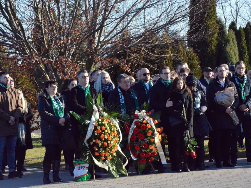 Ostatnie pożegnanie śp. Bronisława Malego. Wybitnego zawodnika, trenera i społecznika