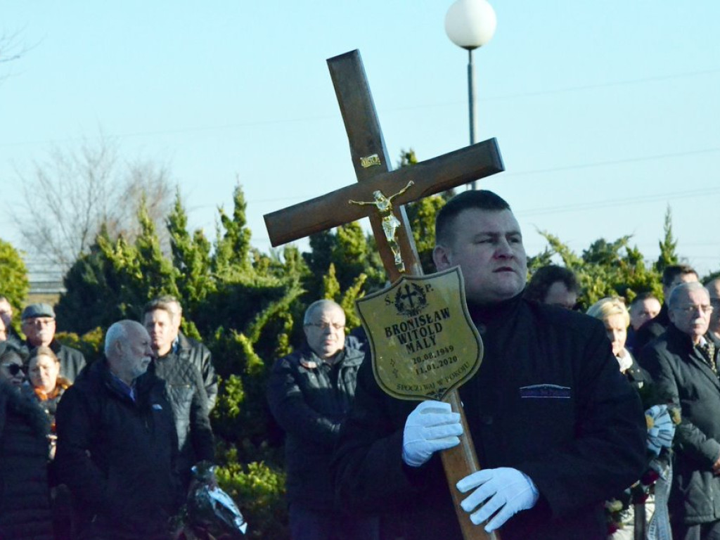 Ostatnie pożegnanie śp. Bronisława Malego. Wybitnego zawodnika, trenera i społecznika