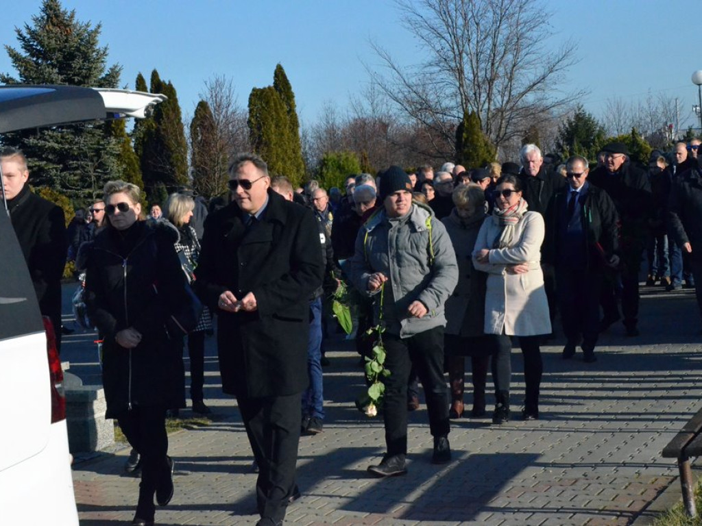 Ostatnie pożegnanie śp. Bronisława Malego. Wybitnego zawodnika, trenera i społecznika