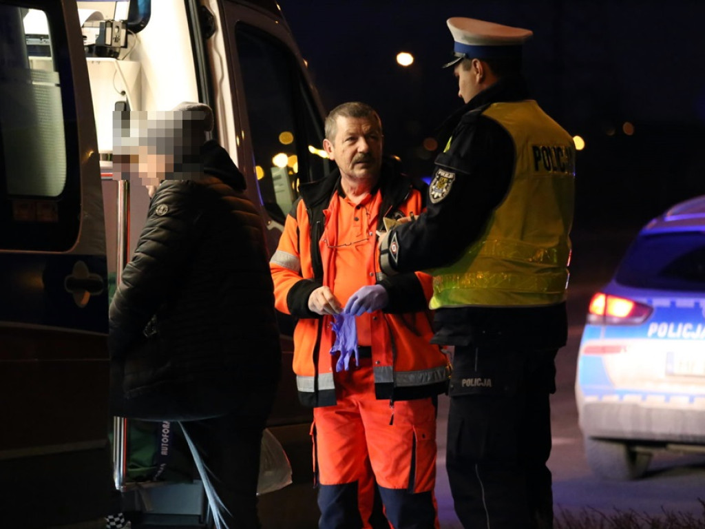 Kolizja na skrzyżowaniu ulic Henryka Głogowskiego i Transportowej. Sprawca w szpitalu