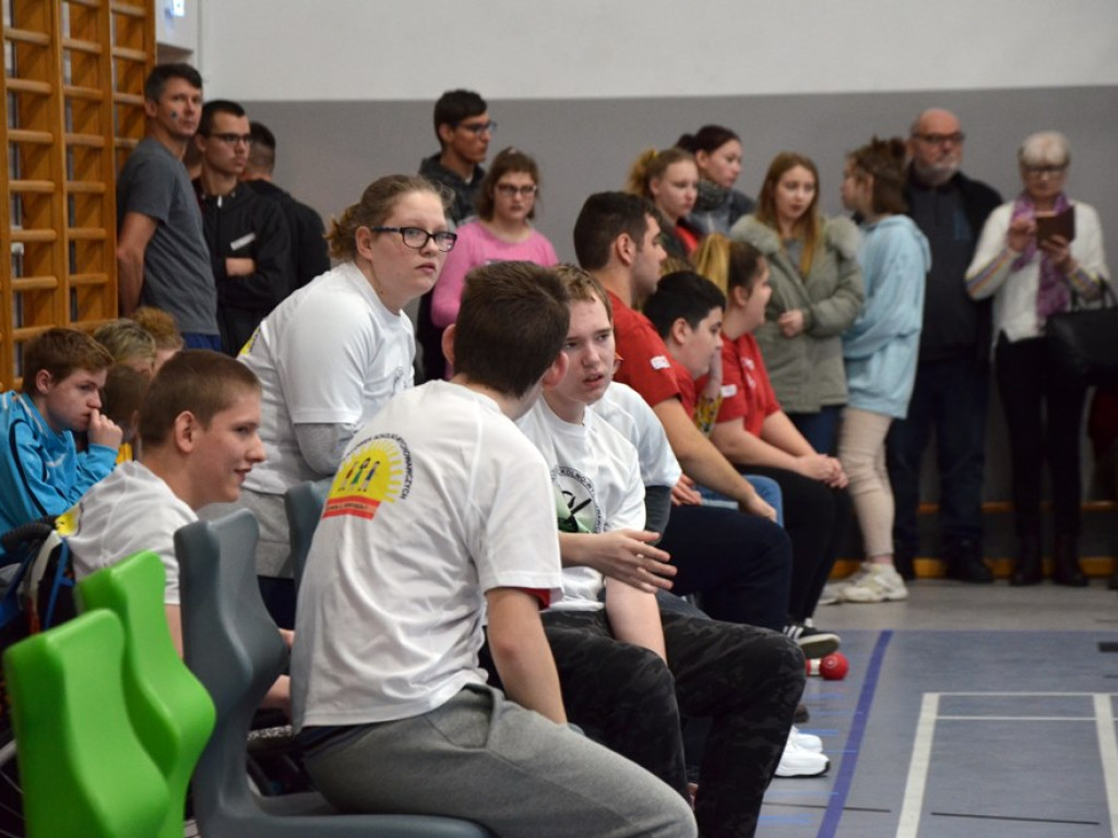 Walentynkowy Integracyjny Turniej Bocci. Udział w nim wzięło kilka zespołów