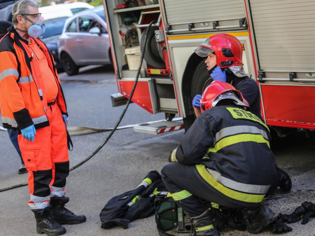 Tragedia. Ogień, dym... 
