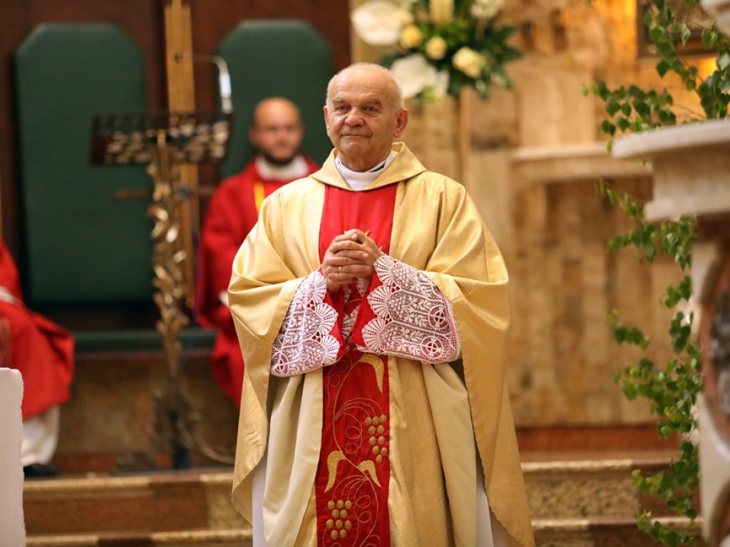 50 lat kapłaństwa proboszcza Janusza Idzika! Były kwiaty i życzenia