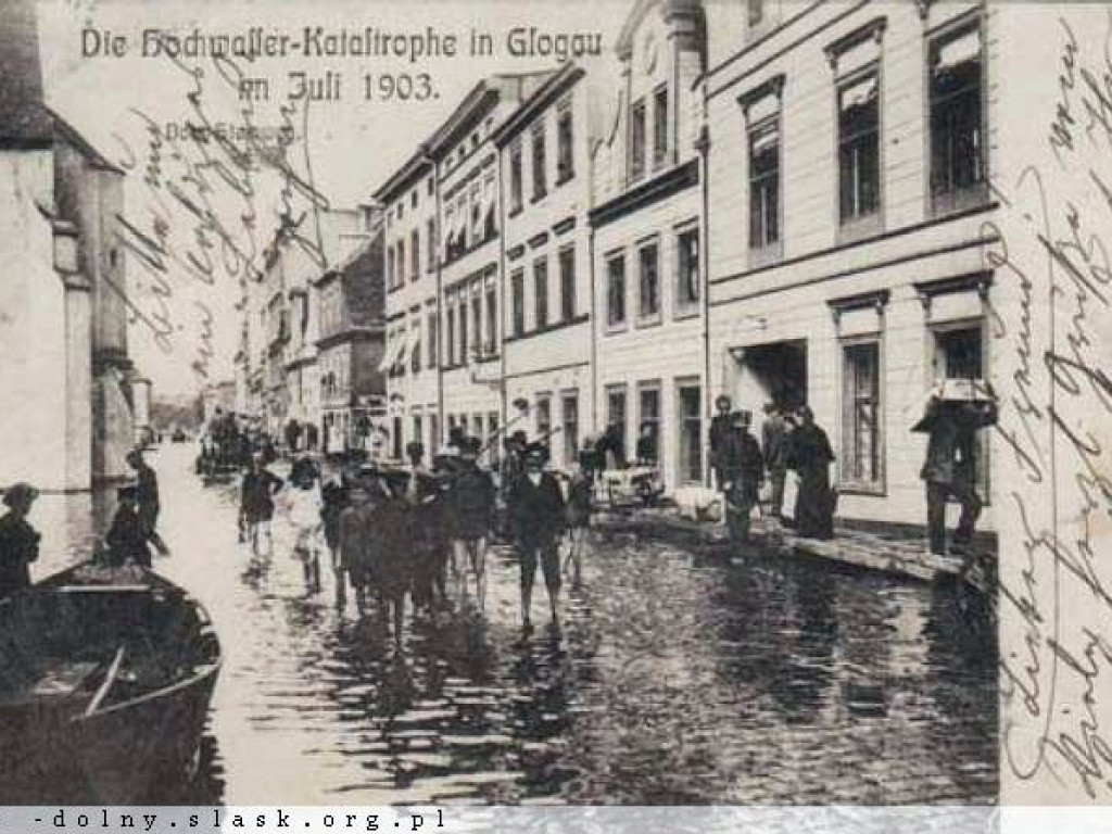 Największa powódź XX wieku w Głogowie [ZDJĘCIA]