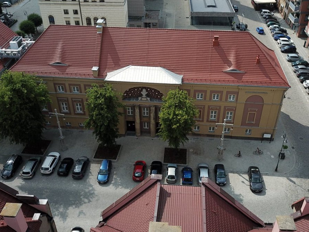 Stare Miasto z lotu ptaka! To serce Głogowa